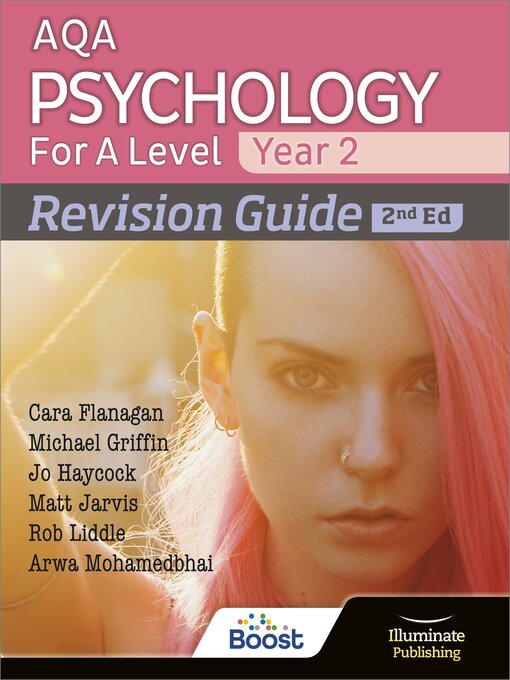 Title details for AQA Psychology for a Level Year 2 Revision Guide by Arwa Mohamedbhai - Available